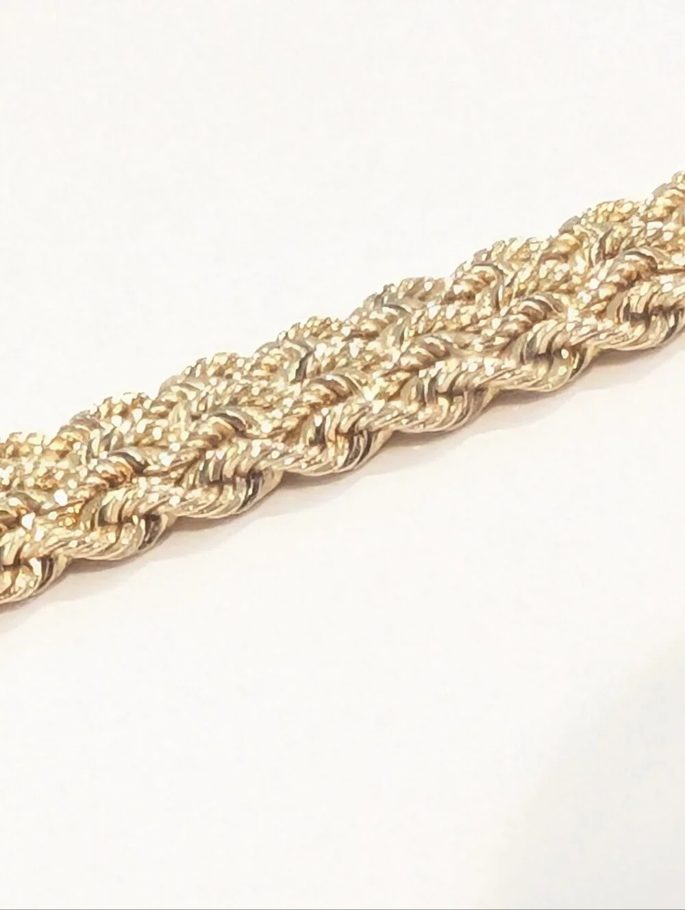 NWT Gold Plate Basketweave + Silver AuraGento Bracelet With Floral Clasp In Box